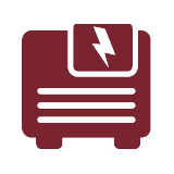 Generator installation icon